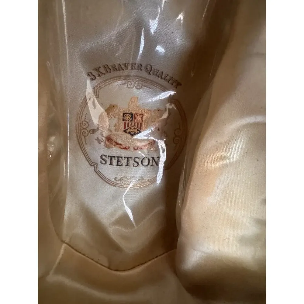Vintage Stetson Open Road Silverbelly 3X Beaver Felt Hat 7 1/8 Long Oval w/ Box - Picture 6 of 16
